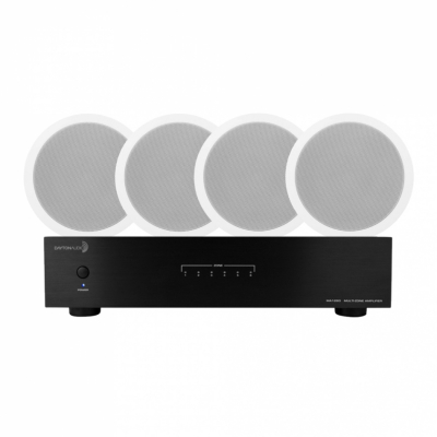 Dayton Audio MA1260 & 2 par System One IC820, multiromspakke