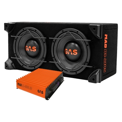 GAS MAD B1-210S med MAD A1-500.1D, 2x10 tommers basspakke
