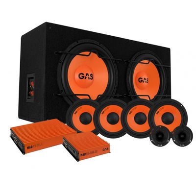 GAS MAD B1-212 helhetspakke med 4-pakke MAD PM1-64