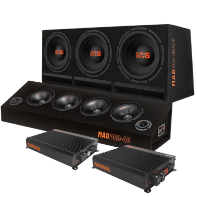 GAS MAD B2-310V med PB2-48, raggarpakke med forsterker