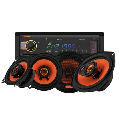 GAS MAD M110-BTR med MAD X1-høyttalere, bilstereopakke