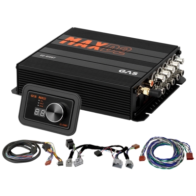 GAS MAX D2-610BT, 10-kanals lydprosessor/DSP til Volvo 2007-2016 (Performance)