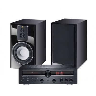 Magnat MR780 & Magnat Signature 703 svart, stereopaket