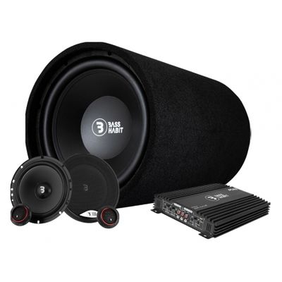 Bass Habit Play P12S med Bass Habit kitsystem & slutsteg