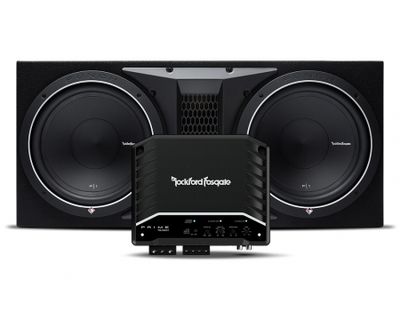Rockford Fosgate P1-2x12 & Rockford Fosgate R2-500X1