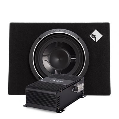 Rockford Fosgate P3S-1x10 med Bass Habit SPL ELITE 600.1DF, baspakke