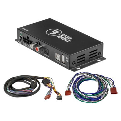 Bass Habit P84DSP, 8-kanals lydprosessor/DSP for biler med ISO/universal