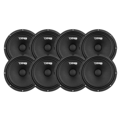 8-pakning DS18 PRO-GM8.4, 8 tommers mellomtone