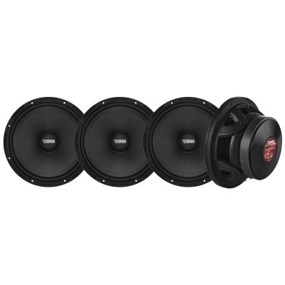 4-pakning DS18 PROJECT360.84, 8-tommers midbass/mellomtone