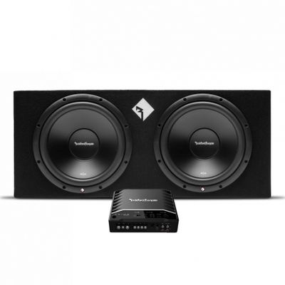 Rockford Fosgate R2-2X12 & R2-250X1, baspakke