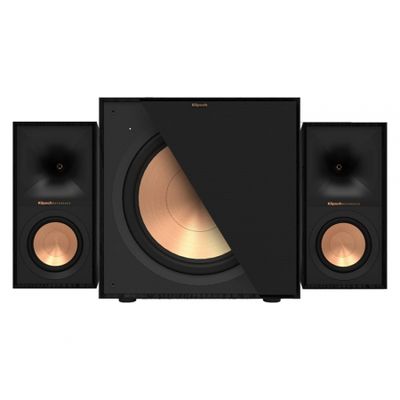 Klipsch R-50M & R-121SW 2.1 högtalarpaket, svart