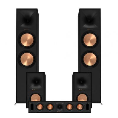 Klipsch R-800F 5.0 högtalarpaket, svart