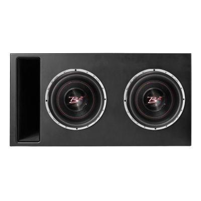 Portet 2x12 tommers basskasse med 2 stk B2 RAGE 12D1 V4