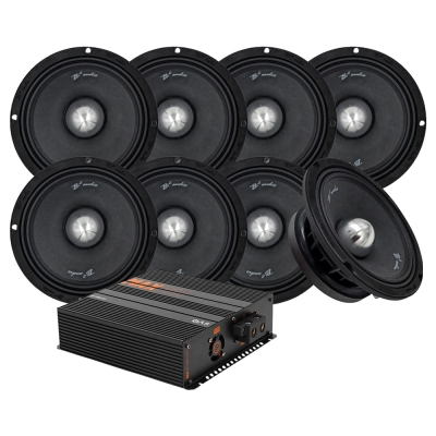 8-pakning B2 RAGE8PV3 med MAX PA1-1500.2DZ1, SPL-pakke