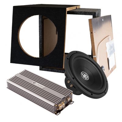 DLS Reference RCW12.D2 i kasse med CCi500, basspakke i byggesett