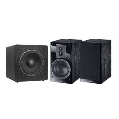 Magnat Signature 503 & Dynavoice Challenger Sub 8 högtalarpaket 2.1, svart