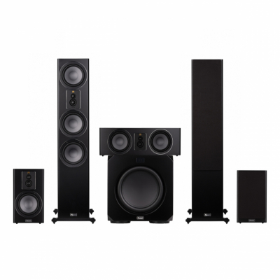 Magnat Signature 607 5.1 høyttalerpakke, svart