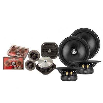 DLS Cruise & Scandinavia, enestående 6.5tommer 3-veis kitsystem med doble mellomtoner