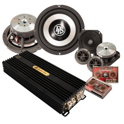 DLS Scandinavia & Signature, fantastisk 6.5tommes frontsystem med forsterker