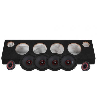 Bass Habit SPL Elite SE165M & SP25A i GAS PRO-raggarplanke