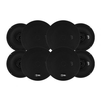 8-pakke Bass Habit SPL Elite SE200CX, 8 tommers koaksialhøyttaler