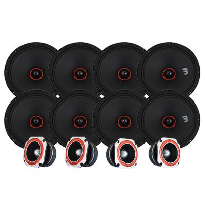 Bass Habit SPL Elite SE200M & SE45T SPL-pakke, stor