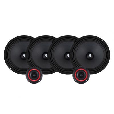 4-pakke Bass Habit Play SP200M med SP25A SPL-pakke, medium