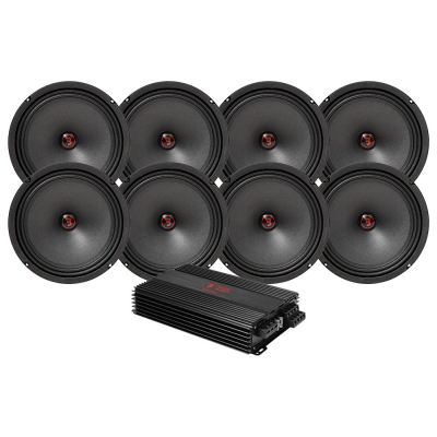 8-pakke Bass Habit Rebel SR200M  med RA800W, large