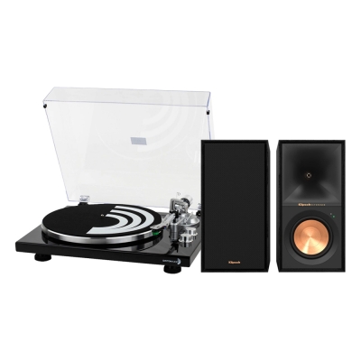 Dayton Audio TT-1BTB med Klipsch R-50PM, vinylpakke