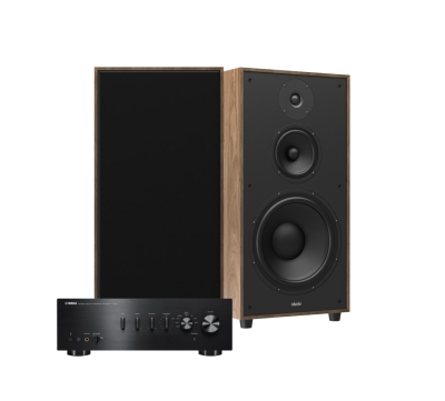 Yamaha A-S501 II med Indiana Line Utah 5, 2.0 stereopakke i valnøtt