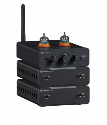 Fosi Audio P3 med doble V3 Mono, kompakt HiFi-stereopakke