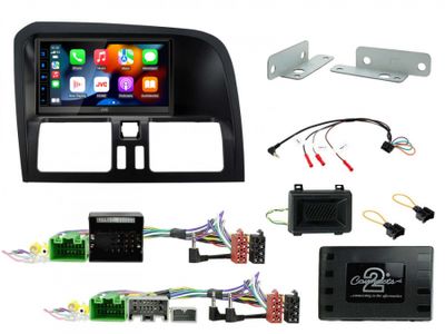 Installationspaket Volvo XC60 2008-2017 & JVC KW-M785DBW, High Performance