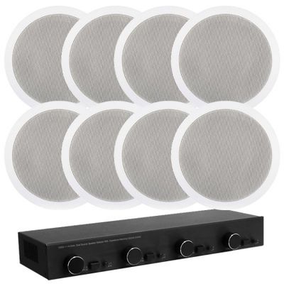 4par System One høyttalere med høyttalerveksler VSS4