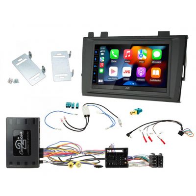 Installationskit 2-DIN Volkswagen T6.1 (MIB-PQ) & JVC KW-M785DBW