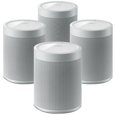4-pack Yamaha MusicCast 20 i vitt