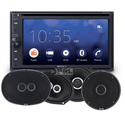 Sony XAV-AX200 & GAS SILVER-høyttaler