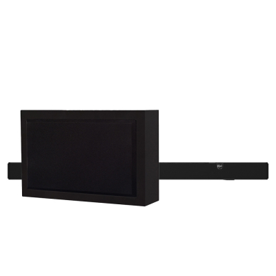 Klipsch Flexus Core 200 & DLS Flatsub 8.2, lydplankepakke med subwoofer
