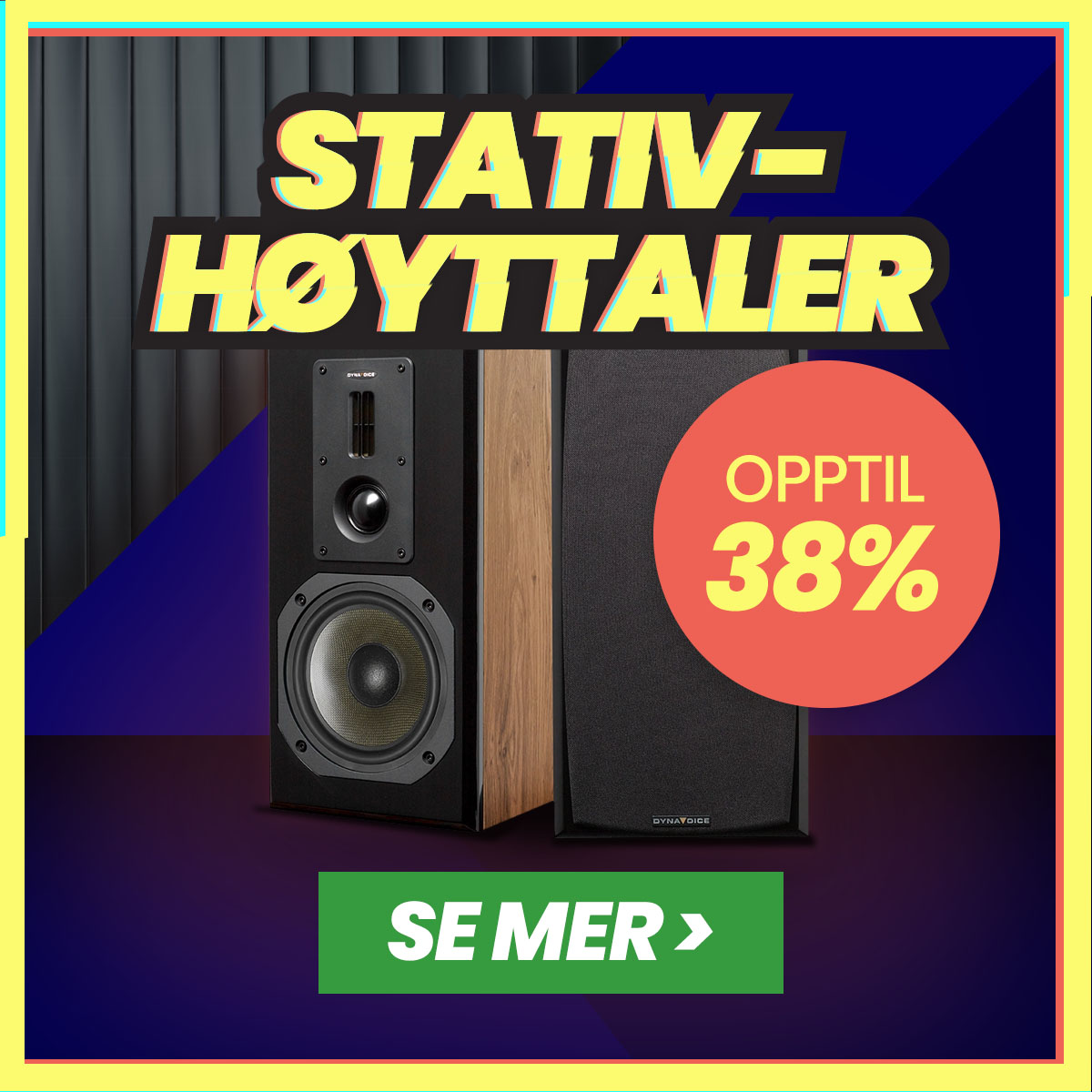 Stativhøyttalere