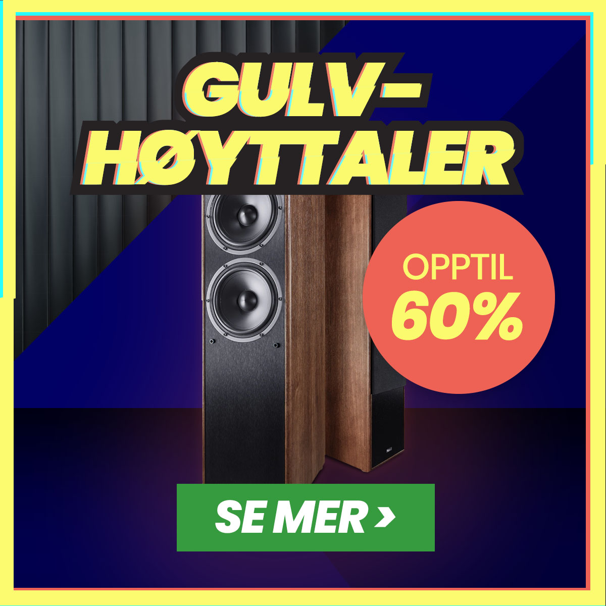 Gulvhøyttalere