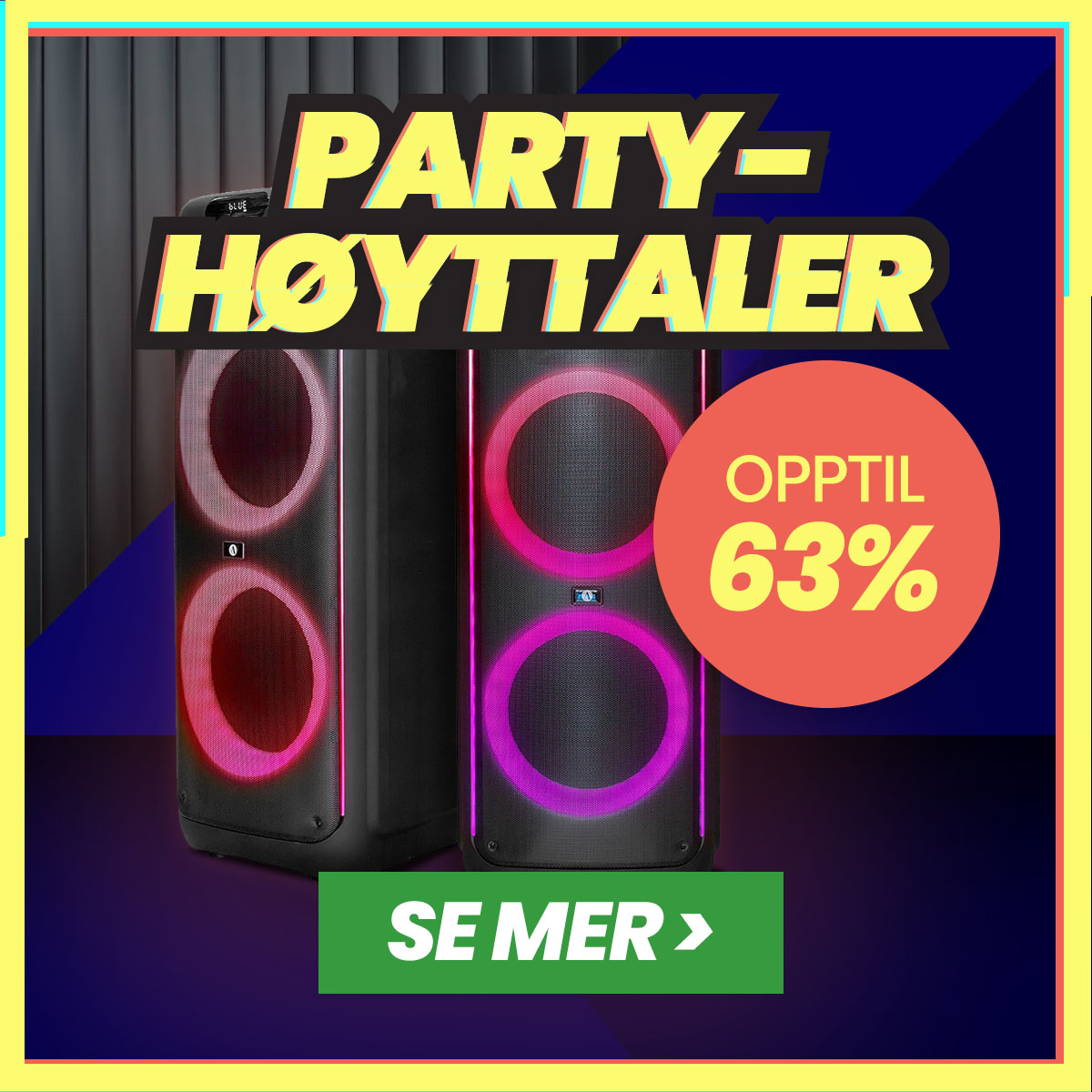 Partyhøyttalere