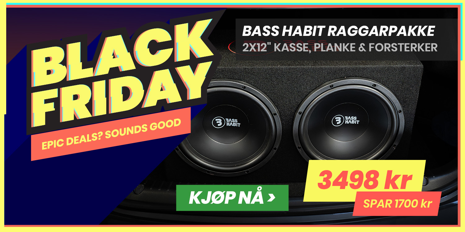 Bass Habit PL212A med SPL64, raggarpakke