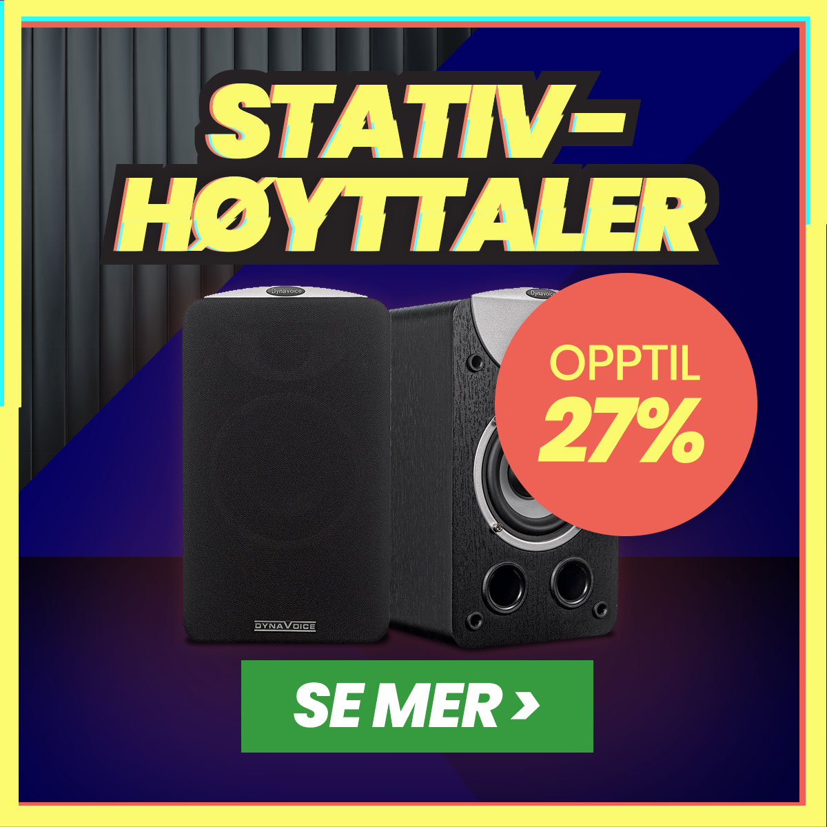 Stativhøyttalere