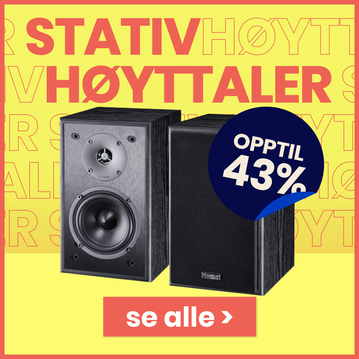 Stativhøyttalere