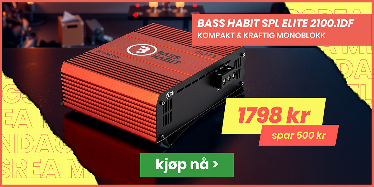 Bass Habit SPL ELITE 2100.1DF, monoblokk