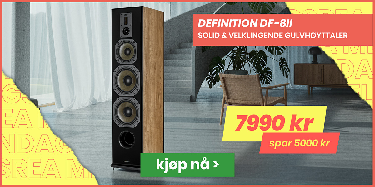 Dynavoice Definition DF-8II gulvhøyttaler, eik