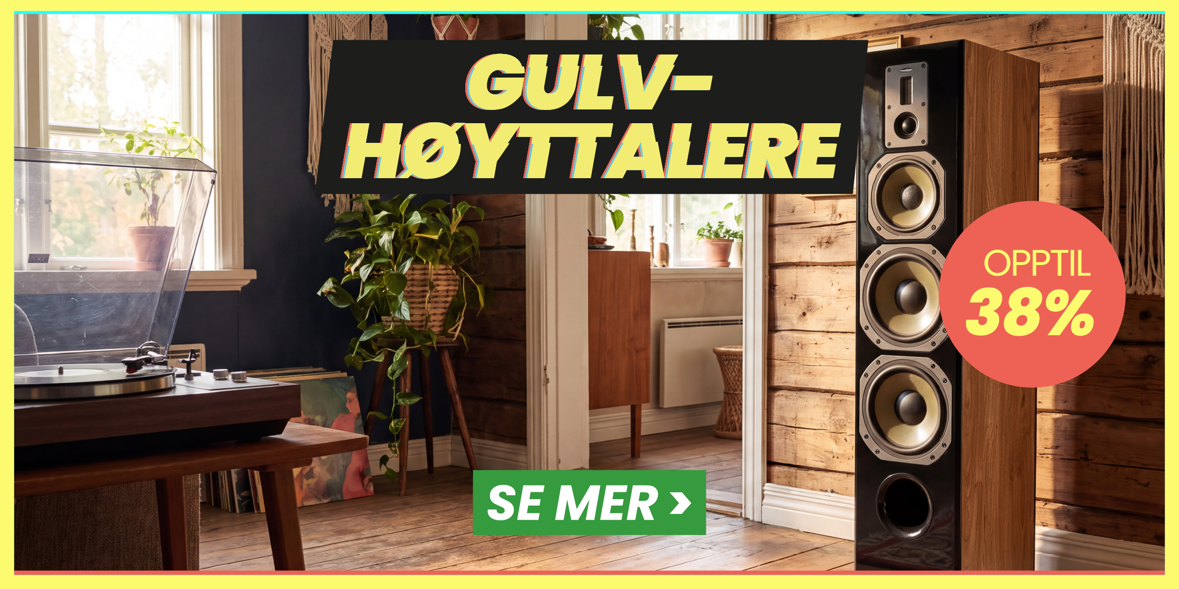 Gulvhøyttalere