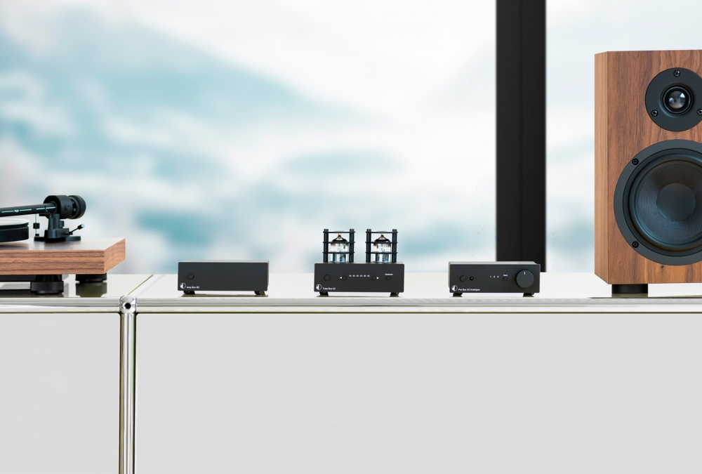 Pro-Ject Tube Box S2, RIAA-steg svart