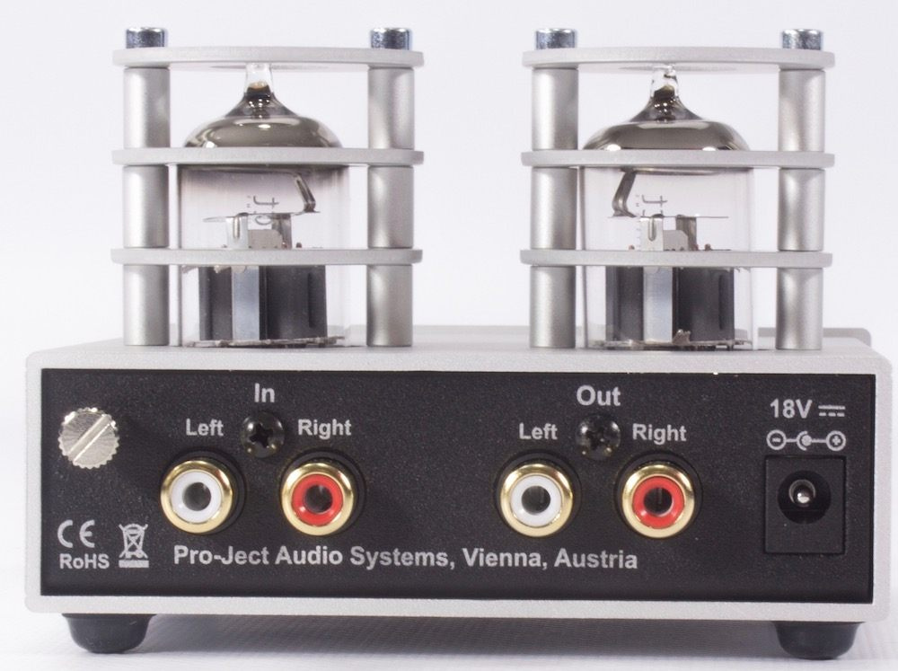 Pro-Ject Tube Box S2, RIAA-steg silver