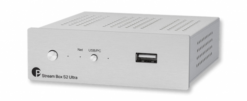 Pro-Ject Stream Box S2 Ultra nätverks-ljudbrygga, silver