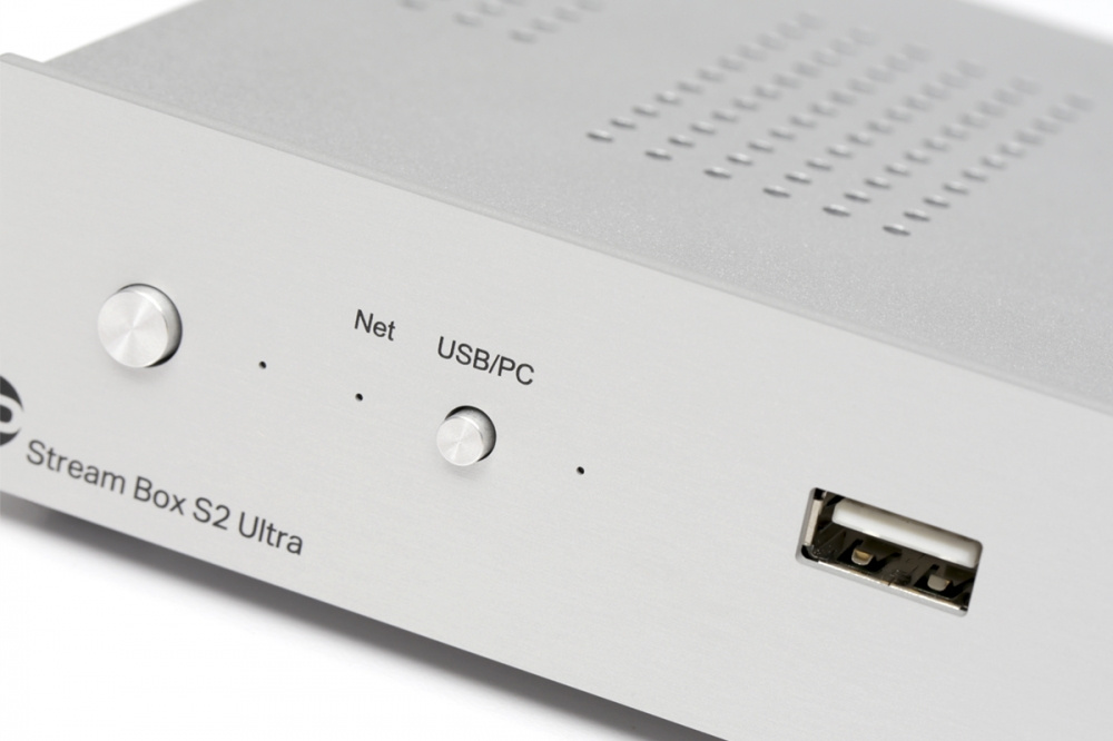 Pro-Ject Stream Box S2 Ultra nätverks-ljudbrygga, silver